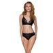 Эластичный топ с кружевом Passion PS001 TOP XL, black SO4178