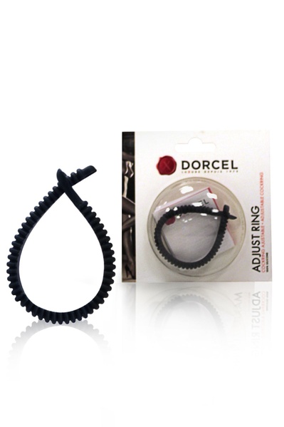 Эрекционное кольцо лассо Dorcel Adjust Ring, эластичное, регулируемая тугость Черный MD0104 MD0104 фото