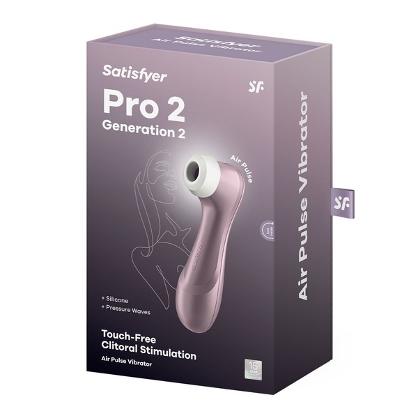 Вакуумний кліторальний стимулятор Satisfyer Pro 2 Generation 2 Violet , SO6730 SO6730 фото