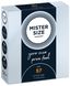 Презервативи Mister Size - pure feel - 57 (3 condoms), товщина 0,05 мм , SO8035