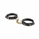 Наручники из экокожи Bijoux Indiscrets Maze – Thin Handcuffs Black , BJ0209