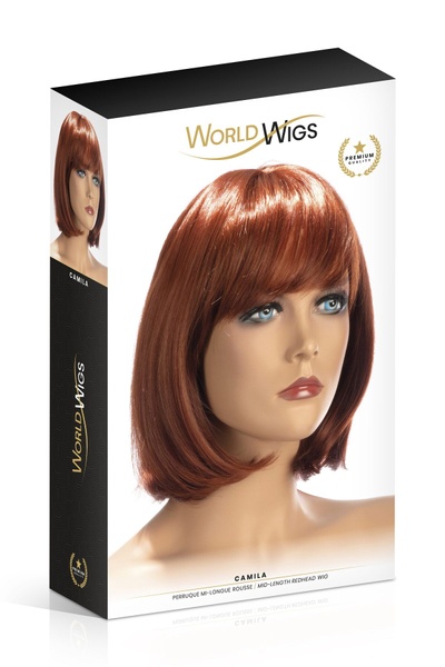 Перука World Wigs CAMILA MID-LENGTH REDHEAD , SO4689 SO4689 фото