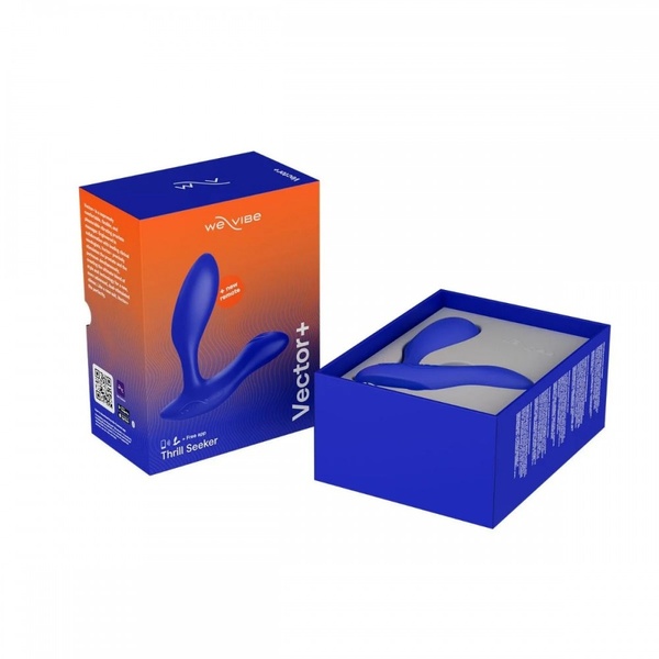 Масажер простати WE-VIBE Royal Blue+ з пультом керування, W44110