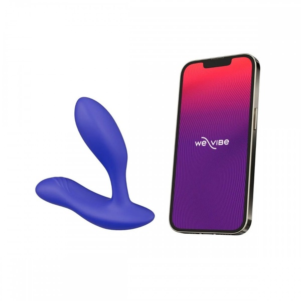 Массажер простаты WE-VIBE Royal Blue+ с пультом управления , W44110