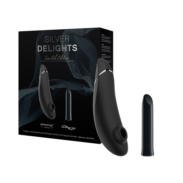 Премиальный подарочный набор Silver Delights Collection: Womanizer Premium и We-Vibe Tango SO8759 SO8759 фото