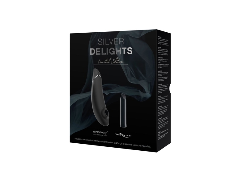 Премиальный подарочный набор Silver Delights Collection: Womanizer Premium и We-Vibe Tango SO8759 SO8759 фото