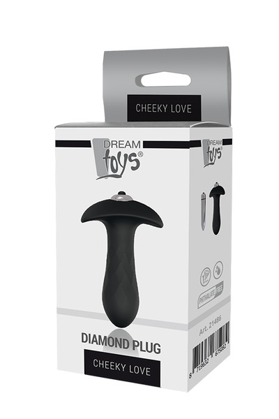 Анальна пробка CHEEKY LOVE DIAMOND PLUG , DT21486