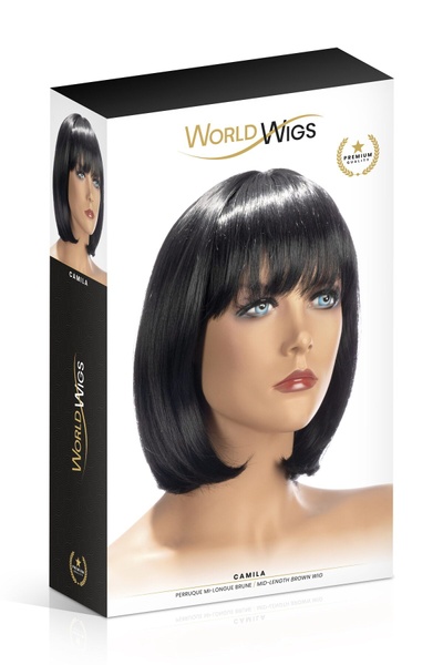 Парик World Wigs CAMILA MID-LENGTH BROWN SO4690 SO4690 фото