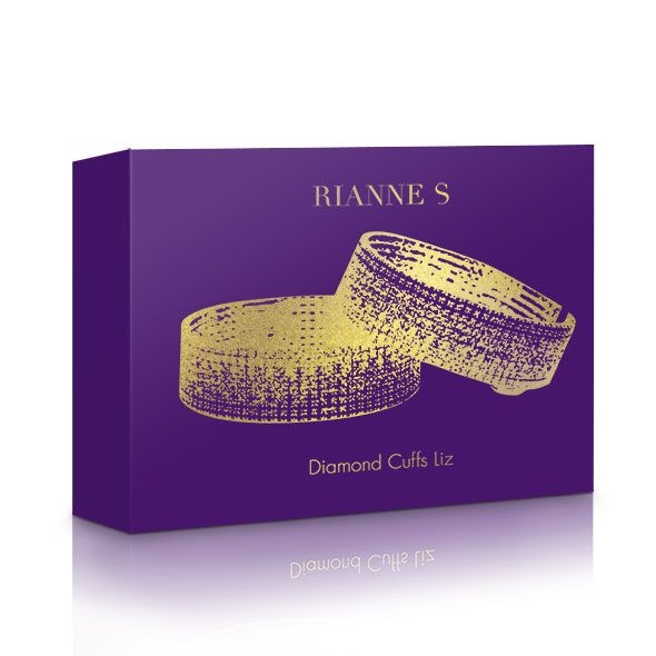 Лакшери наручники-браслеты с кристаллами Rianne S: Diamond Cuffs, подарочная упаковка SO3873 SO3873 фото