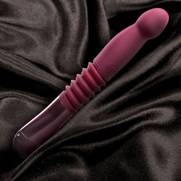 Пульсатор Temptasia by Blush - Trixie Thrusting Dildo - Wine Red SO8835 SO8835 фото