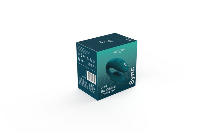 Смарт-вібратор для пар We-Vibe Sync 2 Green Velvet, 10 віброрежимів, пульт ДК , SO8760 SO8760 фото