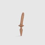 Анальна пробка з дилдо 2в1 Strap-On-Me SWITCH PLUG-IN REALISTIC DILDO Caramel S, діаметр 3,3/2,9 см , SO6827 SO6827 фото