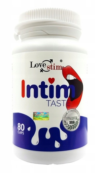 Збуджувальні капсули lovestim INTIM TASTE 80 caps для поліпшення смаку і запаху сперми LMOLS731088 фото