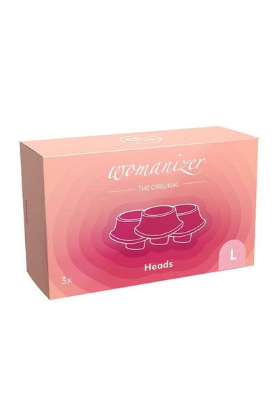 Сменные насадки на Womanizer Premium, Eco, Classic, Liberty, Starlet 2, розовый, размер L , WZ161HL9