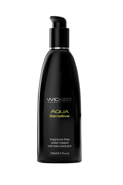 Лубрикант на водній основі гіпоалергенний без гліцерину WICKED AQUA SENSITIVE 240ML, T252052 T252052 фото