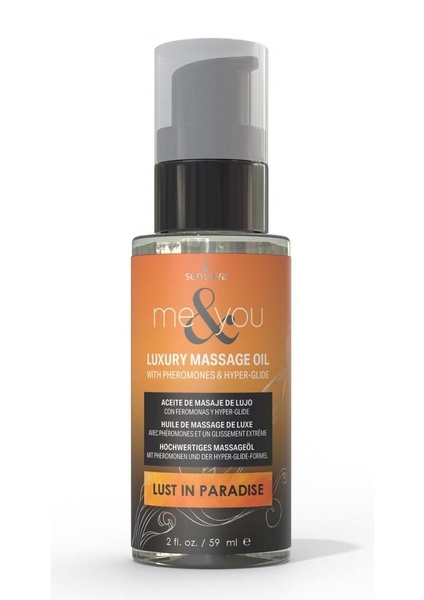 Массажное масло Sensuva Me&You - Lust in Paradise (Lemon, Ginger, Orange, Vanilla & Sugar) 59 мл SO9831 SO9831 фото