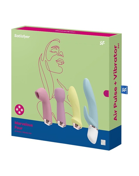 Подарочный набор секс-игрушек Satisfyer Marvelous Four SO6733 SO6733 фото