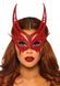 Блискуча маска диявола Leg Avenue Glitter devil mask O/S , LA2821S