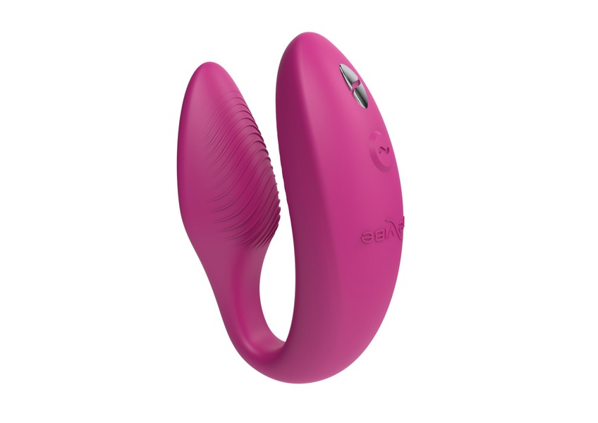 Смарт-вібратор для пар We-Vibe Sync 2 Rose, 10 віброрежимів, пульт ДК , SO8761 SO8761 фото