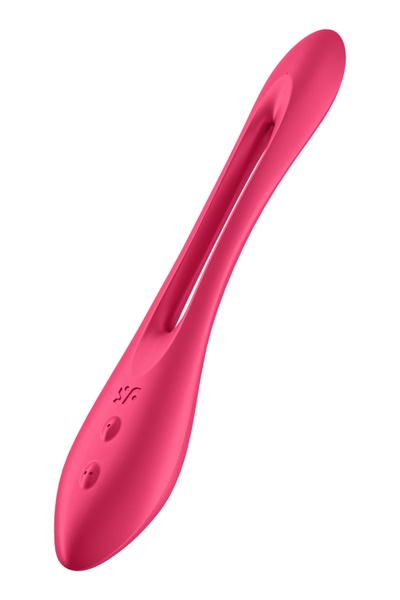 Гнущийся универсальный вибратор (эрекцинное кольцо) SATISFYER ELASTIC JOY RED , T360356