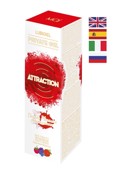 Рідкий вібратор MAI LUBIGEL LIQUID VIBRATOR RED FRUITS , T252104