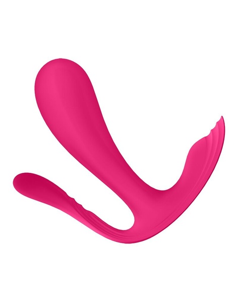 Подвійний смарт-вібратор у трусики Satisfyer Top Secret+ Pink , SO6734 SO6734 фото