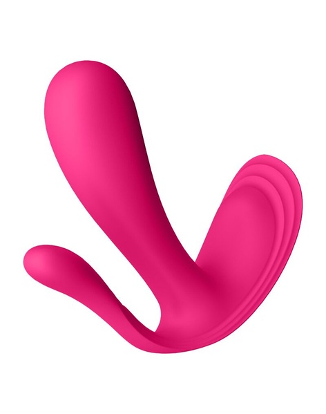 Подвійний смарт-вібратор у трусики Satisfyer Top Secret+ Pink , SO6734 SO6734 фото