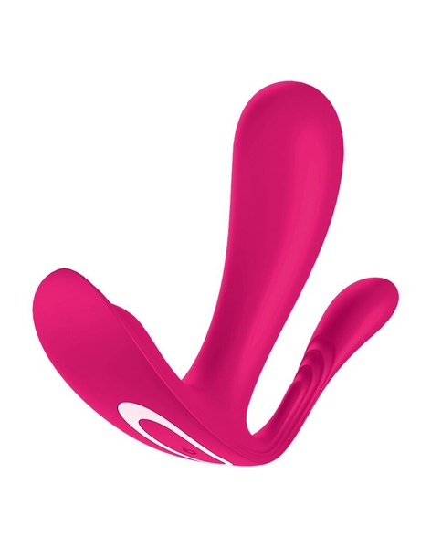 Подвійний смарт-вібратор у трусики Satisfyer Top Secret+ Pink , SO6734 SO6734 фото