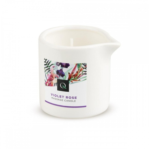 Масажна Свічка Exotiq Massage Candle Violet Rose - 60 мл , 215648