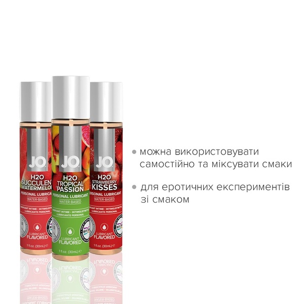 Набір System JO Tri-Me Triple Pack — Flavors (3×30 мл) три різні смаки оральних змазок , SO2840 SO2840 фото