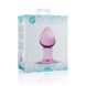 Рожева анальна пробка зі скла Gildo Pink Glass Buttplug , SO4421 SO4421 фото 4