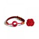 Кляп у формі Троянди червоний Rose Ball Gag UPKO , U61827