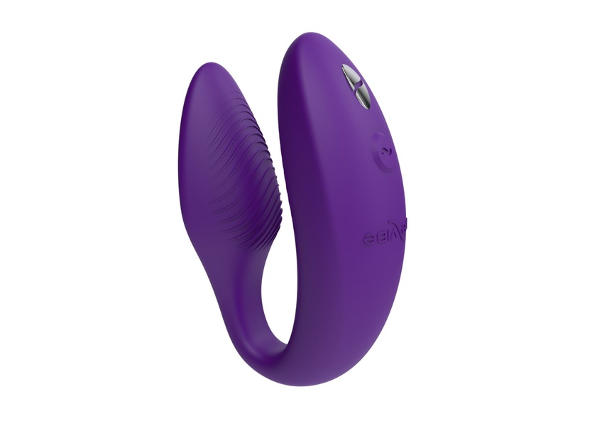 Смарт-вібратор для пар We-Vibe Sync 2 Purple, 10 віброрежимів, пульт ДК , SO8762 SO8762 фото