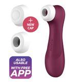 Вакуумний кліторальний стимулятор Satisfyer Pro 2 Generation 3 with Liquid Air Connect App Wіnе Red , SO7774 SO7774 фото