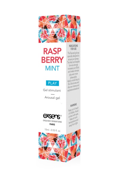 Возбуждающий гель EXSENS AROUSAL GEL RASPBERRY MINT 15ML , T252339