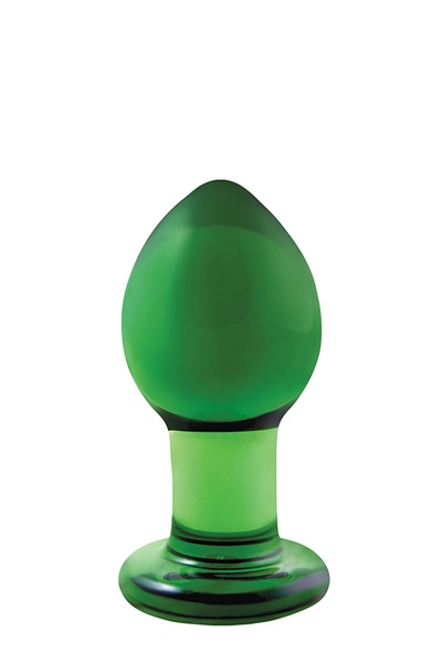 Стеклянная пробка NS Novelties CRYSTAL MEDIUM GREEN , T280147