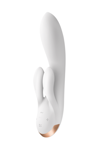 Двойной смарт вибратор SATISFYER DOUBLE FLEX WHITE , T360386