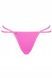 Сексуальні стрінги з ланцюжком Obsessive Chainty thong pink S/M , 411112