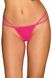 Сексуальные стринги с цепочкой Obsessive Chainty thong pink S/M , 411112