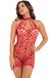 Сукня в сітку SHREDS OF DECENCY MINI DRESS RED, OS, 7227037REDOS