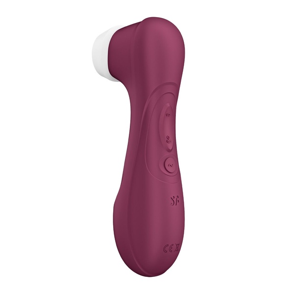 Вакуумний кліторальний стимулятор Satisfyer Pro 2 Generation 3 with Liquid Air Connect App Wіnе Red , SO7774 SO7774 фото