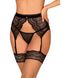 Пояс для панчох Obsessive Isabellia garter belt S/M , 411135