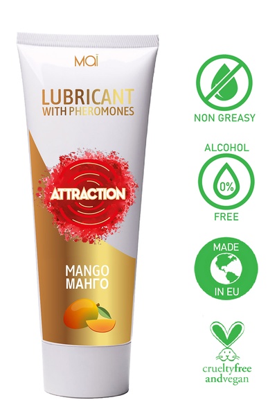 Лубрикант з феромонами MAI LUBRICANT MANGO 75 ML , T252150