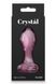 Стеклянная пробка NS Novelties CRYSTAL HEART PINK , T280932