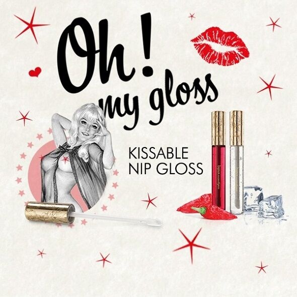 Набор блесков для сосков Bijoux Indiscrets Kissable Nip Gloss DUET (2х13 мл) SO5952 SO5952 фото