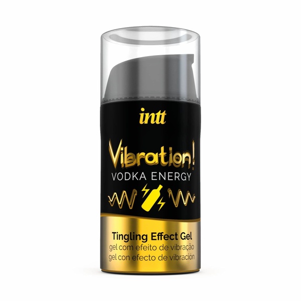 Жидкий вибратор Intt Vibration Vodka (15 мл), густой гель, очень вкусный, действует до 30 минут SO2919 SO2919 фото