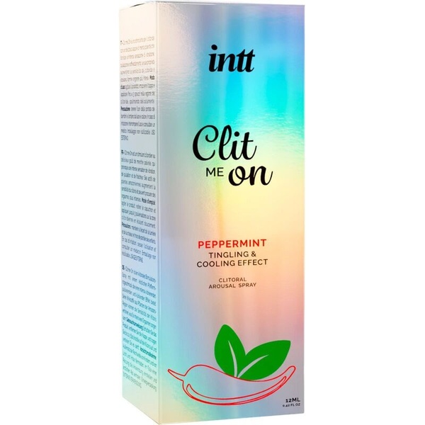 Возбуждающий спрей для клитора Intt Clit Me On Peppermint Cooling Effect 12 мл, охлаждающий эффект SO8392 SO8392 фото