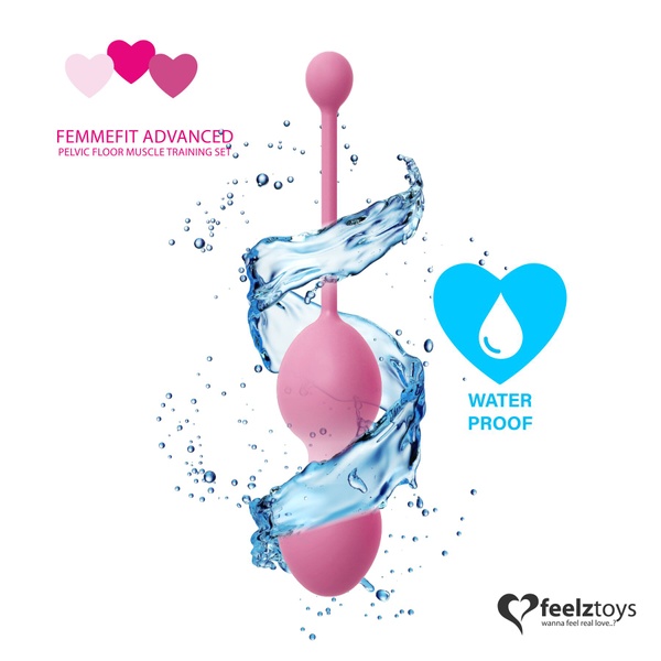 Набір вагінальних кульок для просунутих FeelzToys - FemmeFit Advanced Pelvic Muscle Training Set , SO5067 SO5067 фото