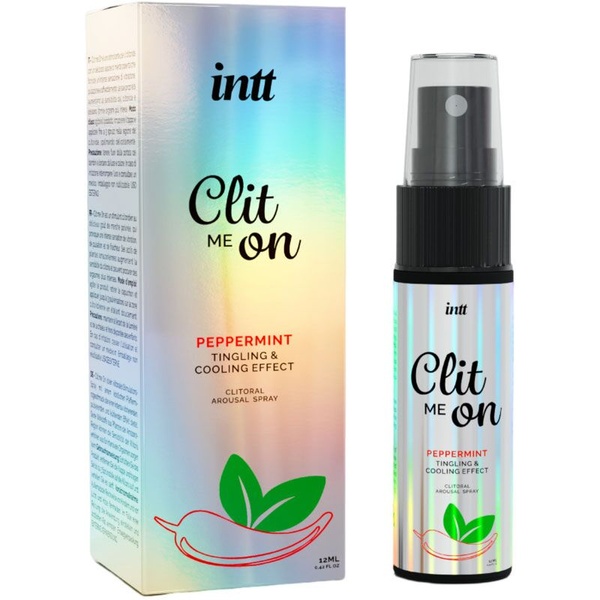 Возбуждающий спрей для клитора Intt Clit Me On Peppermint Cooling Effect 12 мл, охлаждающий эффект SO8392 SO8392 фото