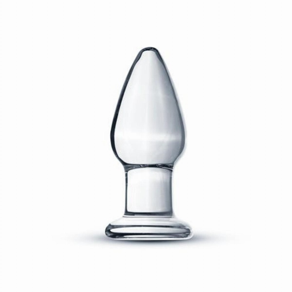 Анальная пробка из стекла Clear Glass Buttplug , 60223 / GIL523CLR